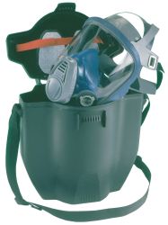 Draagcontainer Voor Alle Maskers, Wandmontage Mogelijk, Plastic