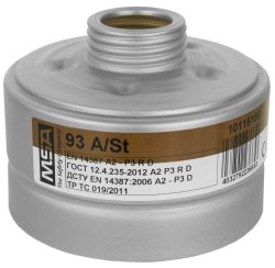 MSA 93 A/ST, Gecombineerd Filter, A2-P3 R D (EN 14387)