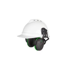 V-Gard 500, Helmet, vented, white, Fas-Trac III Foam