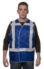 Verkeersvest blauw